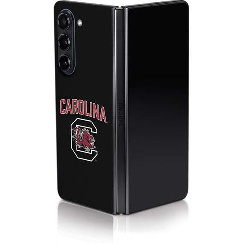 University of South Carolina Athletic Text & Logo Galaxy Z Fold5 5G Skin
